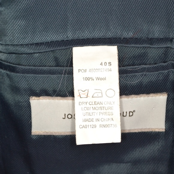 Joseph Abboud 40S Sport Coat Blazer Suit Jacket - Picture 7 of 8